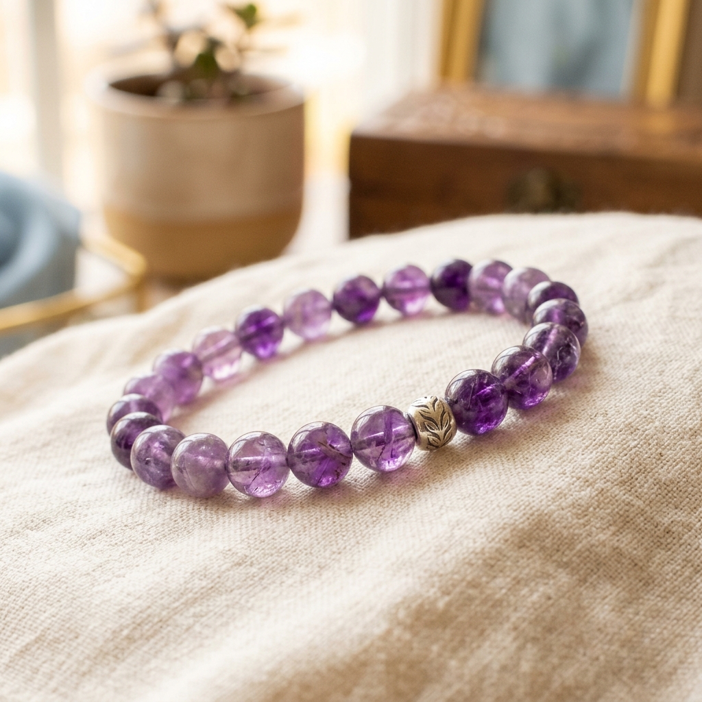 Amethyst Calm Bracelet view 2