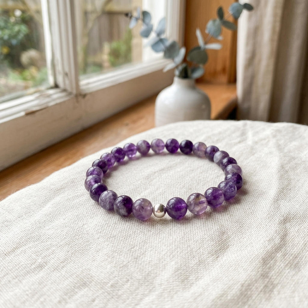 Amethyst Calm Bracelet view 4