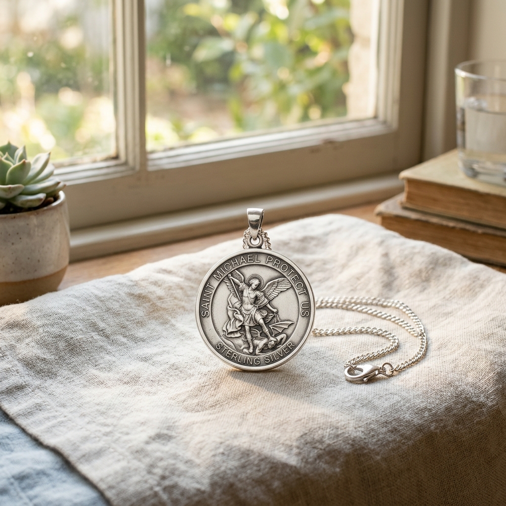 Archangel Michael Medallion view 4