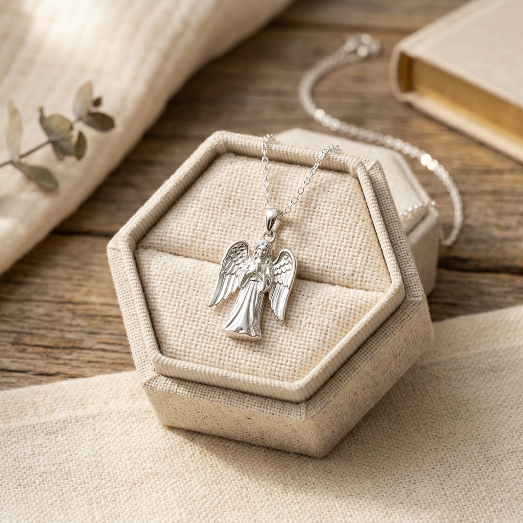 Guardian Angel Pendant view 2