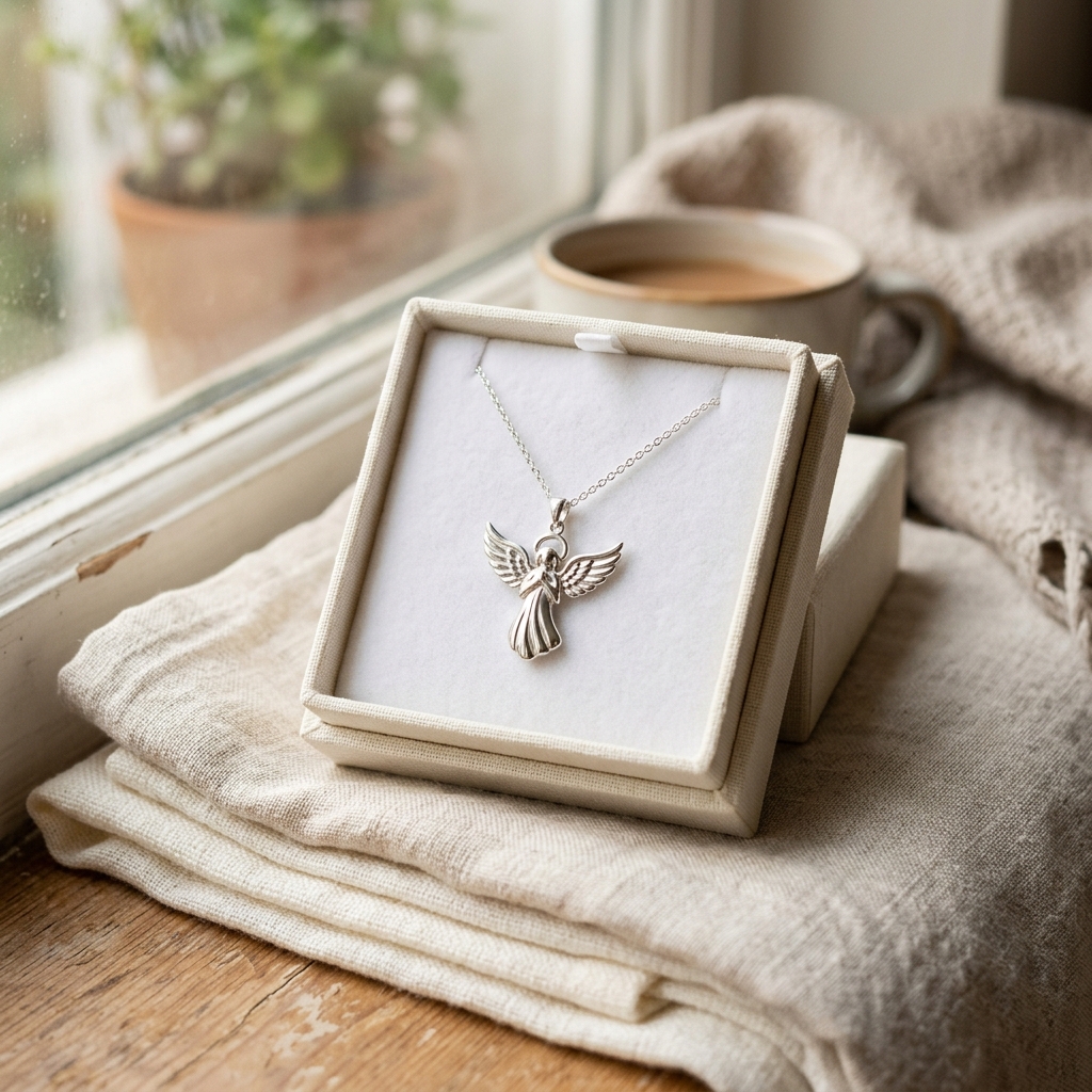 Guardian Angel Pendant view 4
