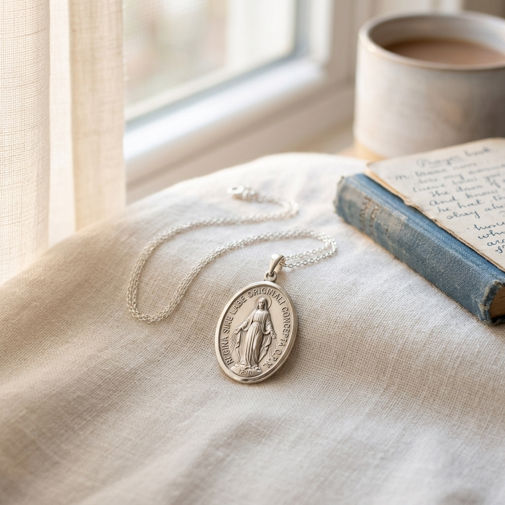 Miraculous Medal Pendant view 4