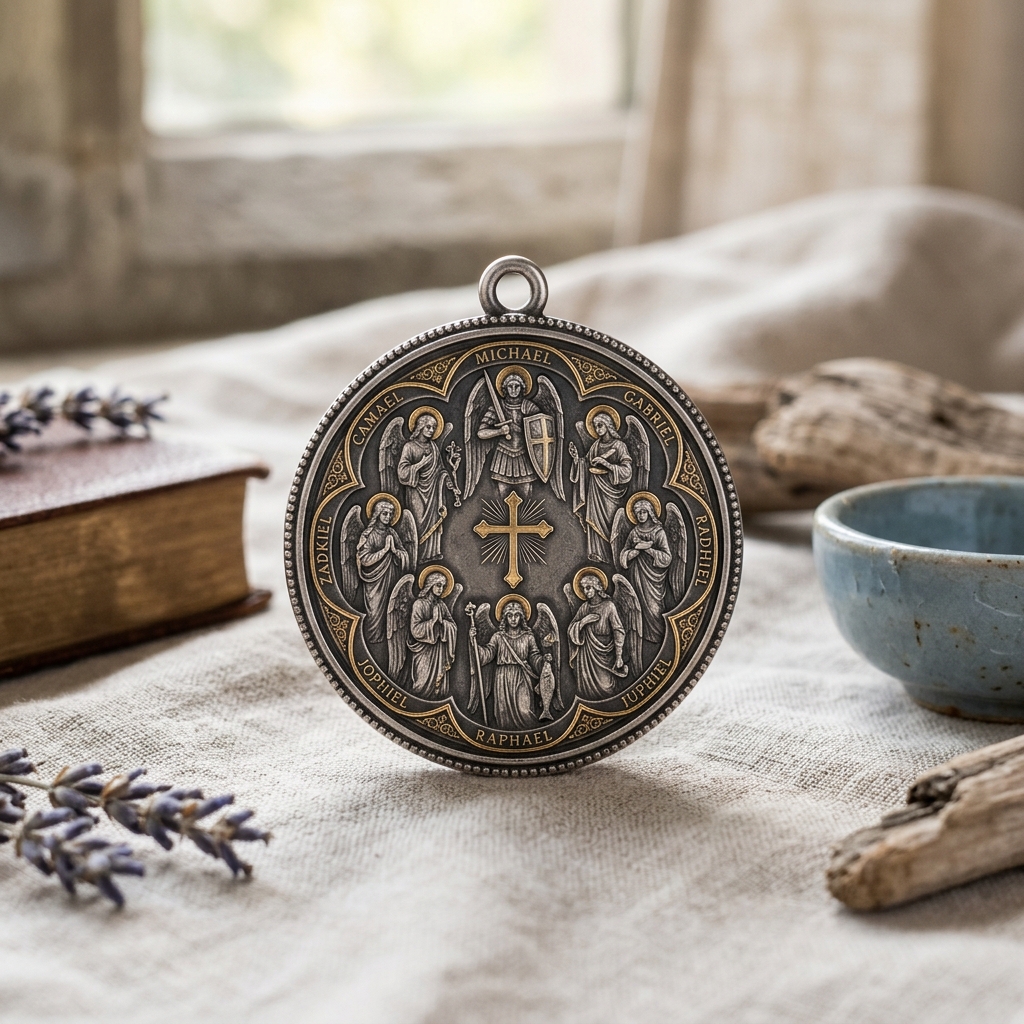 Seven Archangels Heirloom Medallion
