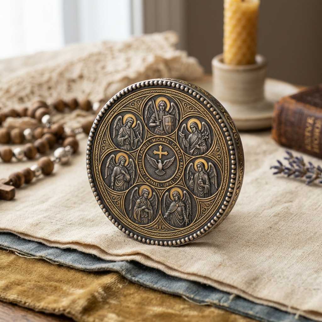 Seven Archangels Heirloom Medallion view 2