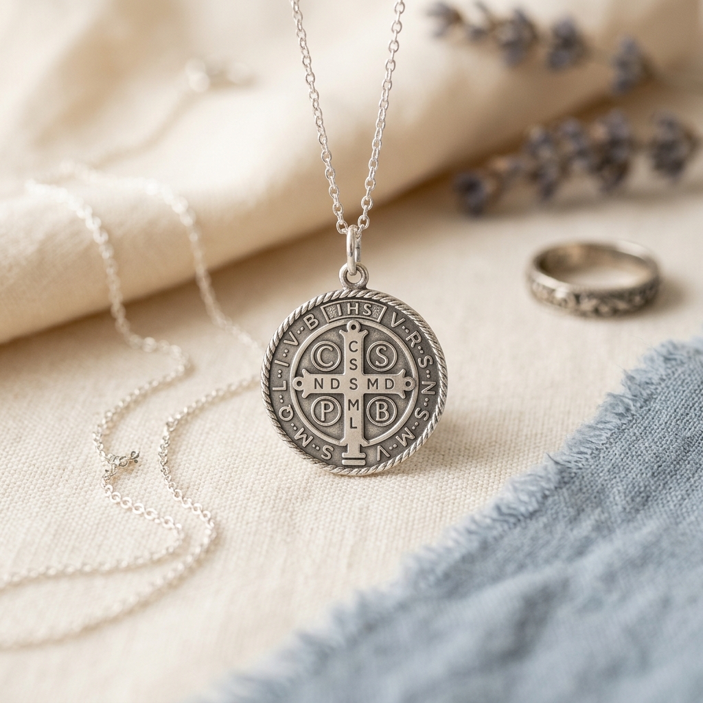 St. Benedict Medal Necklace